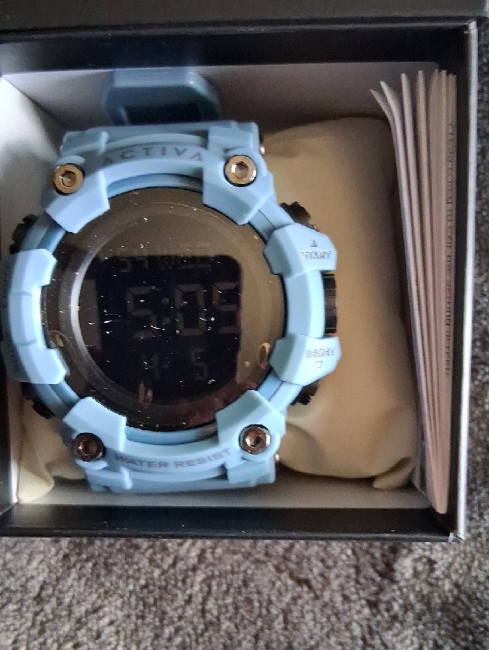 Ativa Baby Blue Rugged Digital Sports Watch - Picture 2 of 6